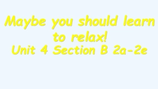 八年级下Unit4sectionB