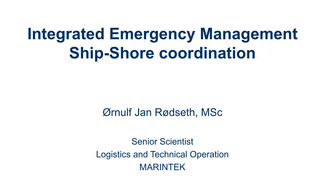 Large Passenger Ship Safety