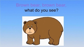英语绘本brownbearwhatdoyousee