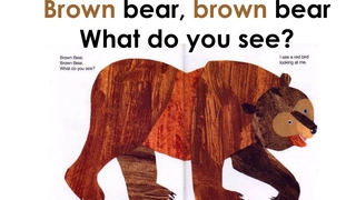 英语brown bear PPT教学课件