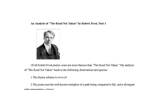 An Analysis of