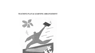 TEACHING PLAN FOR STUDENTS