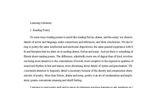 Advanced English A