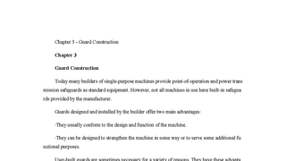 Chapter 3 - Guard Construction OHSA