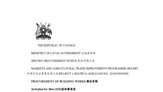 Bid document for markets1