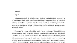 GRE Argument Topic [1]例文