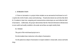 Wind Tunnel Design Report