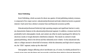 Book Publishing
