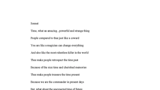 Sonnet
