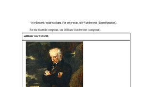 William Wordsworth