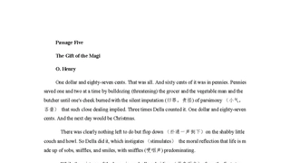 5--The Gift of the Magi