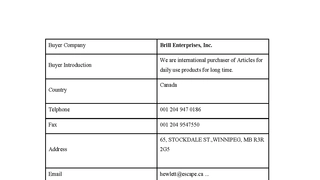 Buyer Company